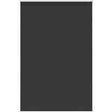 vidaXL Rolo zavjesa Blackout Black 160x230 cm Širina tkanine 156,6 cm | shoptok.hr