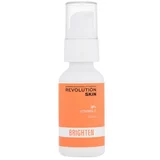 Revolution Brighten 20% Vitamin C Serum serum za obraz za vse tipe kože 30 ml za ženske