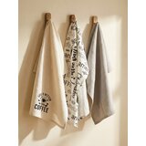 Sinsay Set od 3 kuhinjske krpe s kavenim motivom | shoptok.hr