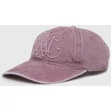 Max&co. Bombažna bejzbolska kapa vijolična barva, 2416571017200
