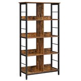 Songmics Rustikalna polica, smeđa 80 x 33 x 149 cm Cijene