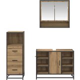vidaXL set namještaja za kupaonicu 3 pcs hrast artisan 80 x 33 x 60 cm | shoptok.hr