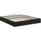  Otomanski krevet s pohranom Crni Hrast 203 x 160 x 25 cm | shoptok.hr