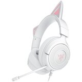Razer Kraken Kitty V3 X žične slušalke bele barve | Shoptok.si