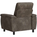 SOFA Tamnosiva 95 x 90 x 95 cm Umetnička suknja koža | shoptok.hr