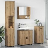 vidaXL Set namještaja za kupaonicu 4 pcs hrast artisan 61 x 35 x 64 cm | shoptok.hr