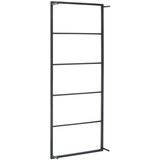  Stalak za ručnike crni 45 x 10 x 115 cm čelični | shoptok.hr
