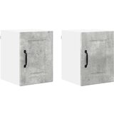  Zidni kuhinjski ormarić 2 pcs Betonski sivi 30 x 31 x 40 cm | shoptok.hr