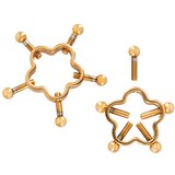 Bad Kitty Nipple Jewellery 0539422 Gold | shoptok.hr