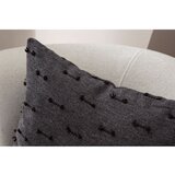 Mioli Decor Dekorativna jastučnica Tuffet, 43x43 cm, Crna | ePonuda.com