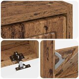  Ormar za cipele EDE 78 x 24 x 103 cm Konstruirano drvo - Staro drvo | shoptok.hr