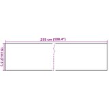 Balkonski zasloni 10 kom crni 255 x 19 cm od poliratana | shoptok.hr