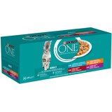  Mešano pakiranje PURINA ONE Adult 40 x 85 g - Mešani izbor | shoptok.hr