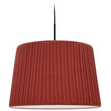 Kave Home Rdeče tekstilno senčilo ø 50 cm Guash - Kave Home Cene