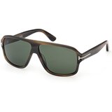 Tom Ford FT1335 55N ONE SIZE (63) Havana/Zelena Cene