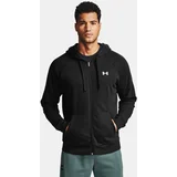 Under Armour Sweatshirt UA Rival Cotton FZ Hoodie-BLK - Mens