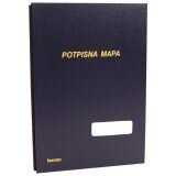 MAPA potpisna s prozorom 3007 Fornax tamno plava | Shoptok.si