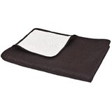  Dvostrani prošiveni prekrivač 230x260 cm krem smeđi | shoptok.hr