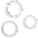 SuperLove Stay Hard Cock Rings Set Clear Cijene