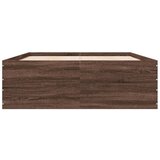  Okvir za krevet smeđi hrast 135x190 cm konstruirano drvo | shoptok.hr