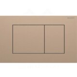 Geberit Sigma40 Square Tipka za dvokoličinsku tehniku ispiranja brušeno roze zlato easy-to-clean 115.629.QB.1 | ePonuda.com