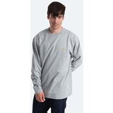 Carhartt WIP Majica 'Chase' zlata / svetlo siva | Shoptok.si