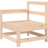 Maison Chic Vrtni kotni kavč - Zunanji kavč trdna borovina, (22040981) | Shoptok.si