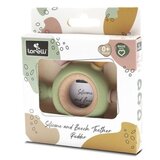 Lorelli silikonsko drvena glodalica za bebe rudder - fresh green ( 10210900004 ) Cene