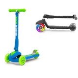 Milly Mally romobil na 3 kotača Scooter Magic plavo - zeleni | shoptok.hr