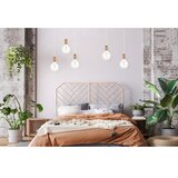 Luster na sajli MIROS 5xE27/60W/230V paukov bela/bakrena | Eponuda.com