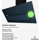 Klarstein SleekAir kuhinjska napa | A+++ | 717 m³/h | upravljanje na dotik | LED | 90 cm | Shoptok.si