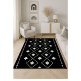 Conceptum Hypnose tepih HM-CRP25-12, Pravougaoni, 140 x 220 cm, Crno-bijeli | Eponuda.ba