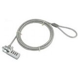 Gembird lock sigurnosni kabal lock kit za notebook sa šifrom, GEMBIRD, LK-CL-01, 1,8m Cijene