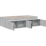  Krevetna konstrukcija Siva Sonoma 80 x 200 cm Konstruirano drvo | shoptok.hr