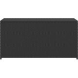  Vrtna kutija za pohranu crna 120 x 50 x 60 cm od poliratana | shoptok.hr