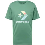 Converse Majica 'FILL LANDSCAPE' svetlo modra / svetlo rumena / svetlo zelena / roza