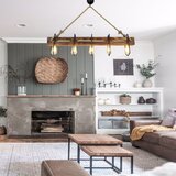  Demir Kütük 3 Walnut Chandelier | ePonuda.com