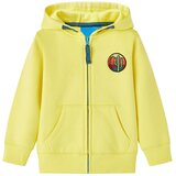  Dječja majica s kapuljačom i patentnim zatvaračem svjetložuta 116 | shoptok.hr