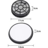 INORCO Pralni predfilter in naknadni filter, združljiv s Rowenta Swift Power Cyclonic Vacuum Ro2932ea Ro2933ea Ro2957ea Ro2981ea Ro2910ea Ro2913ea, (21873989) | Shoptok.si