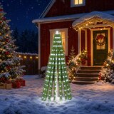  LED božićno drvce 470 cm 1504 LED lampica Čelik | shoptok.hr