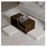 Hanah home set stolića za kafu, smeđa Slike