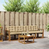  Set vanjskih sofa 5 kom. Prirodna i bež | shoptok.hr
