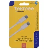 kabel you & me 2/1, 40 w, type c, 1M crveni i bijeli