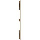  Zidno uzglavlje smeđa boja meda 147x3x90 cm od masivne borovine | shoptok.hr