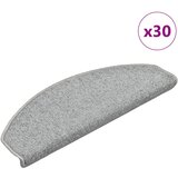 vidaXL Podloge za stopnice 30 kosov svetlo siva 65x24x4 cm Cene