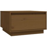 The Living Store Klubska mizica medeno rjava 55x56x32 cm trdna borovina - Klubska Mizica, (21421350) | Shoptok.si
