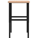  Radni stol 100x60x(73-99,5) cm od masivne bukovine pravokutni | shoptok.hr