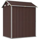 Vrtna lopa rjava 192x152,5x237 cm pocinkano jeklo