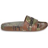 Superdry Camo Print Pool Slide Kaki | shoptok.hr