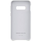 Samsung original usnjen ovitek EF-VG970LWE za Galaxy S10e G970 - zaščita zadnjega dela - bel | Shoptok.si